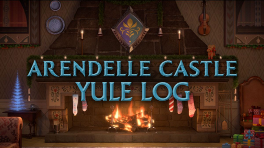 مشاهدة فيلم Arendelle Castle Yule Log 2019 مترجم